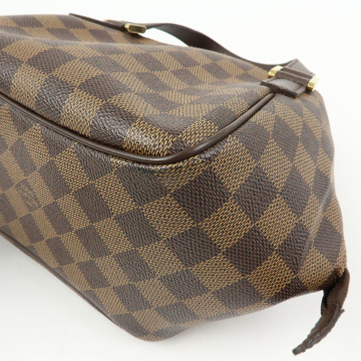Louis Vuitton Belem Damier Brown Canvas Handbag (Pre-Owned)