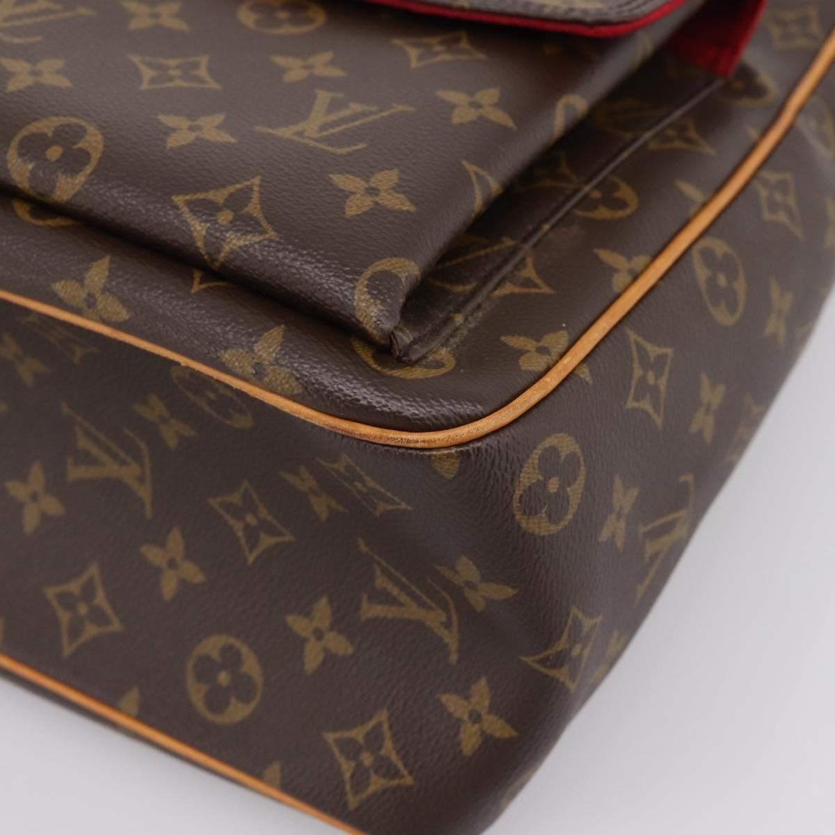 Louis Vuitton Multipli Cite Monogram Canvas Brown Canvas Handbag (Pre-Owned)