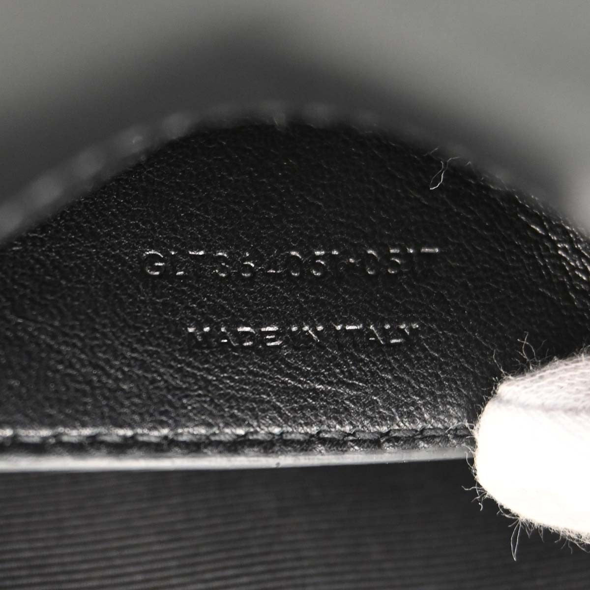 Saint Laurent Kate Leather Black Leather Shoulder Bag Bag (Pre-Owned)