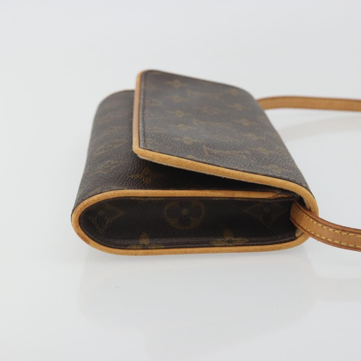 Louis Vuitton Twin Monogram Canvas Brown Canvas Clutche & Pouche Bag (Pre-Owned)