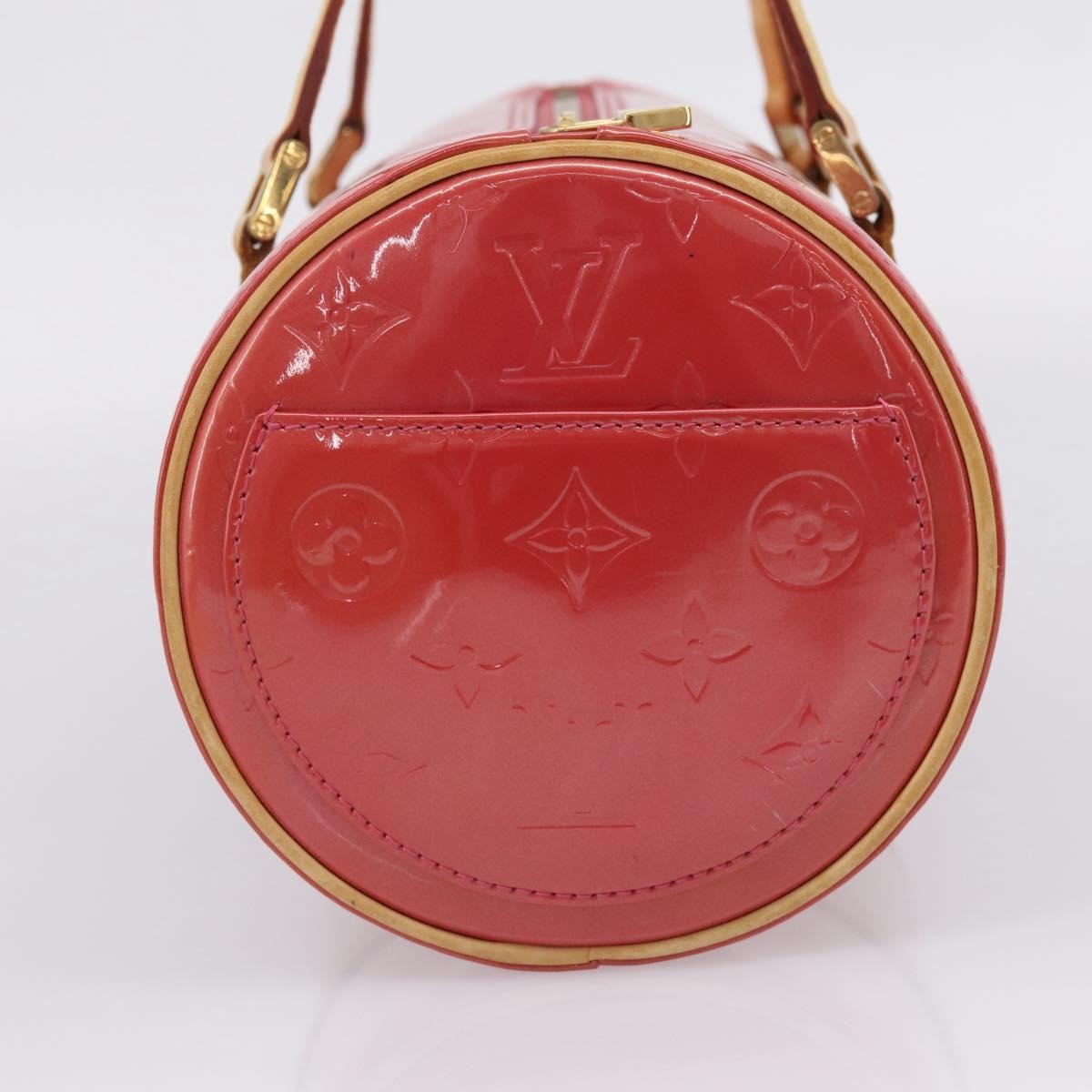 Louis Vuitton Bedford Monogram Vernis Pink Patent_Leather Handbag (Pre-Owned)