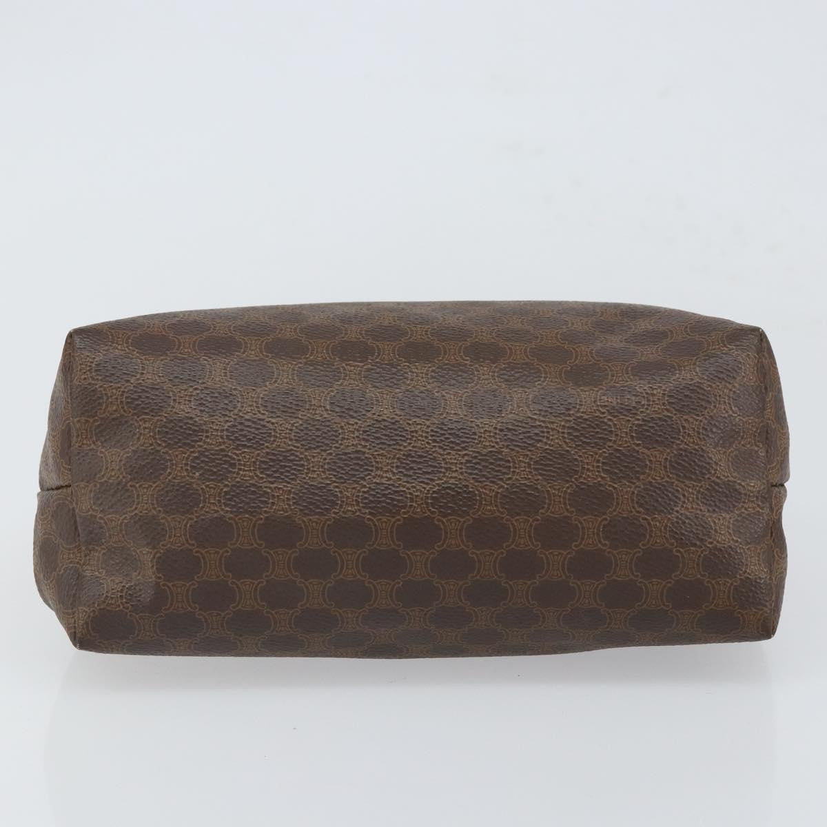 Celine Macadam Pochette Canvas And Leather Brown Canvas Clutche & Pouche Bag (Pre-Owned)