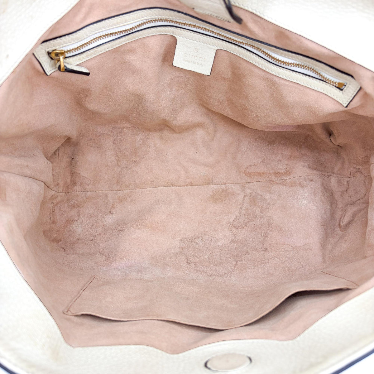 Gucci Ophidia Shopping Gg Coated Canvas Beige Canvas Tote Bag Bag (Pre-Owned)