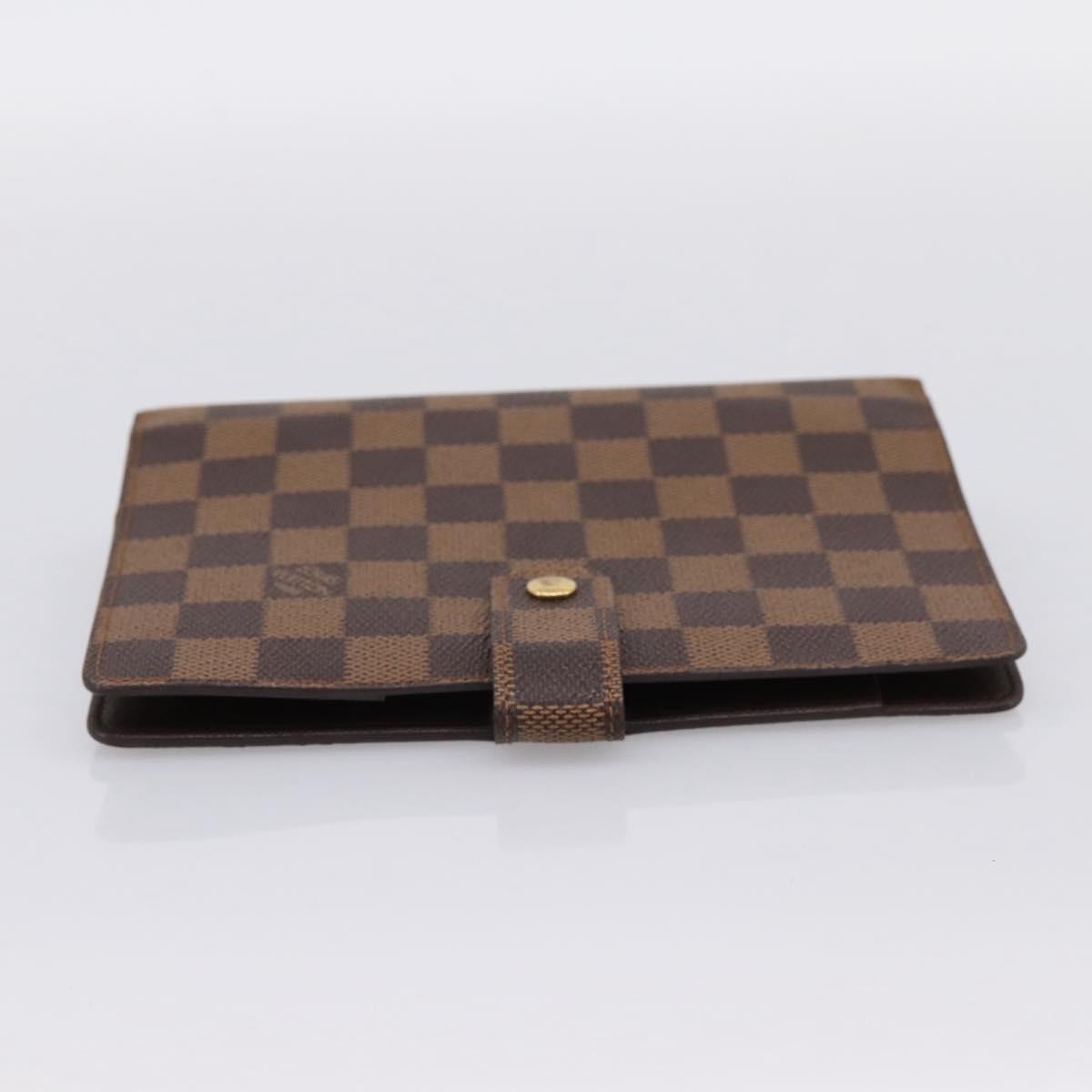 Louis Vuitton Agenda Cover Damier Canvas Brown Canvas Wallets Accessory (Pre-Owned)