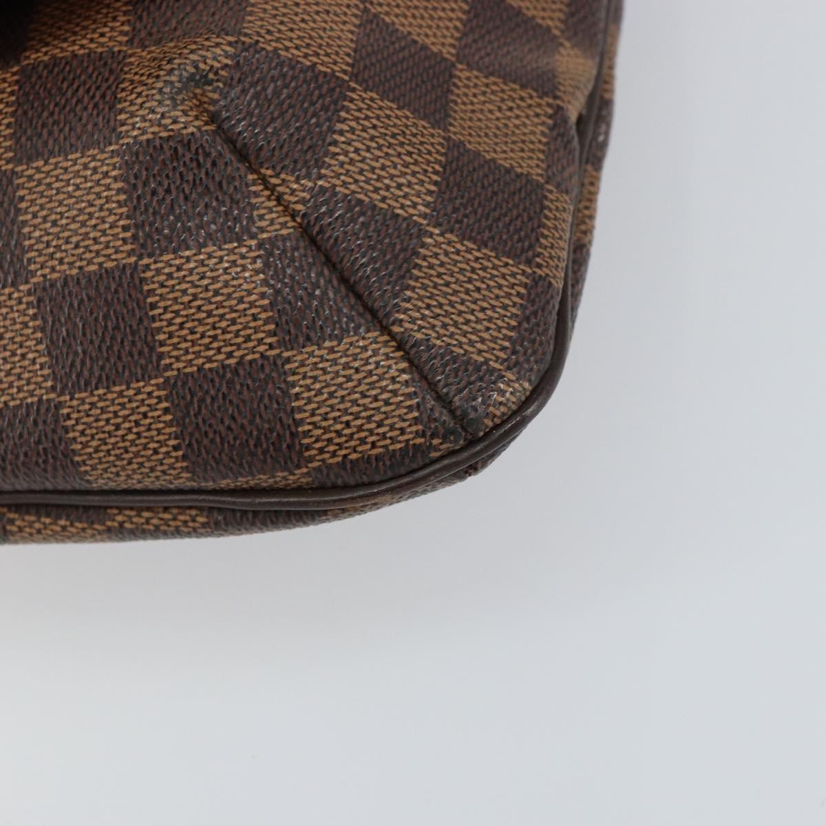 Louis Vuitton Musette Damier Ebene Brown Canvas Shoulder Bag Bag (Pre-Owned)