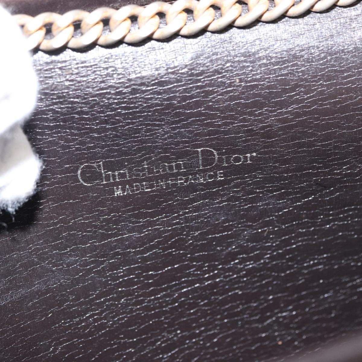 Christian Dior Vintage Trotter Canvas Beige Canvas Shoulder Bag Bag (Pre-Owned)