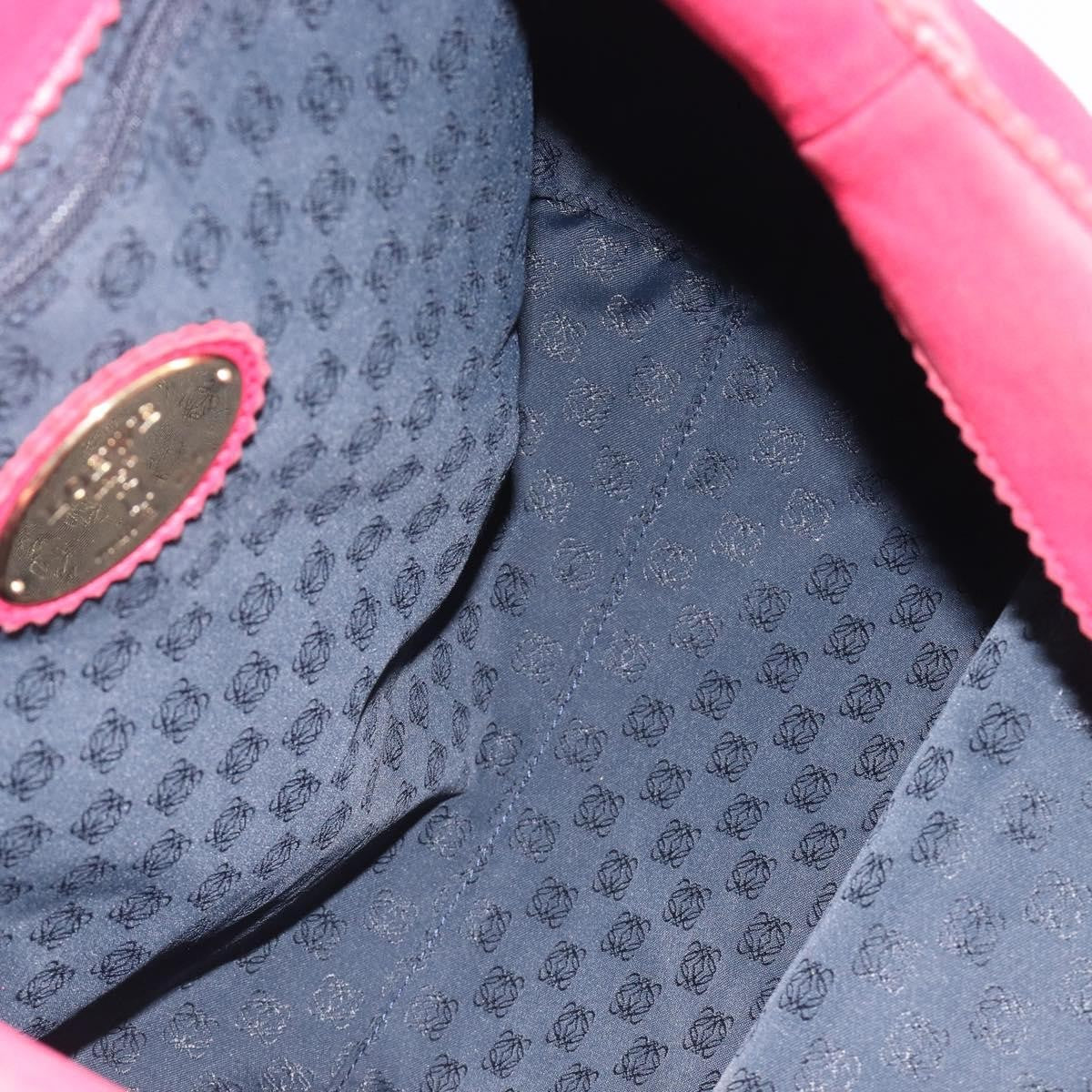 Loewe Tote Leather Pink Leather Tote Bag Bag (Pre-Owned)