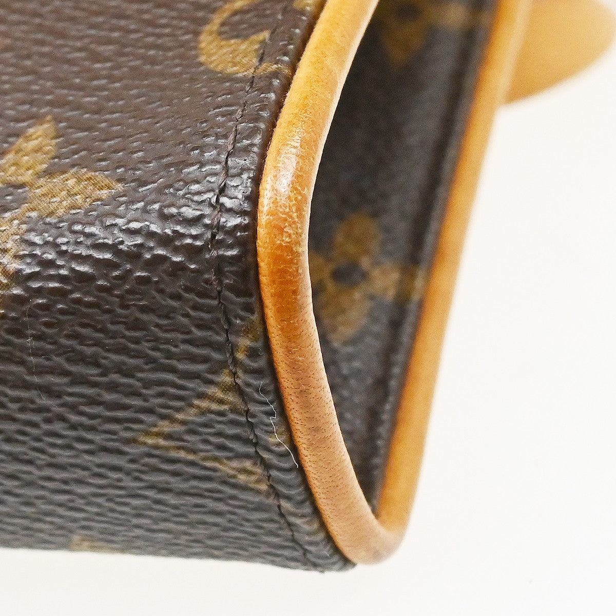 Louis Vuitton Florentine Pochette Damier Brown Canvas Clutche & Pouche Bag (Pre-Owned)
