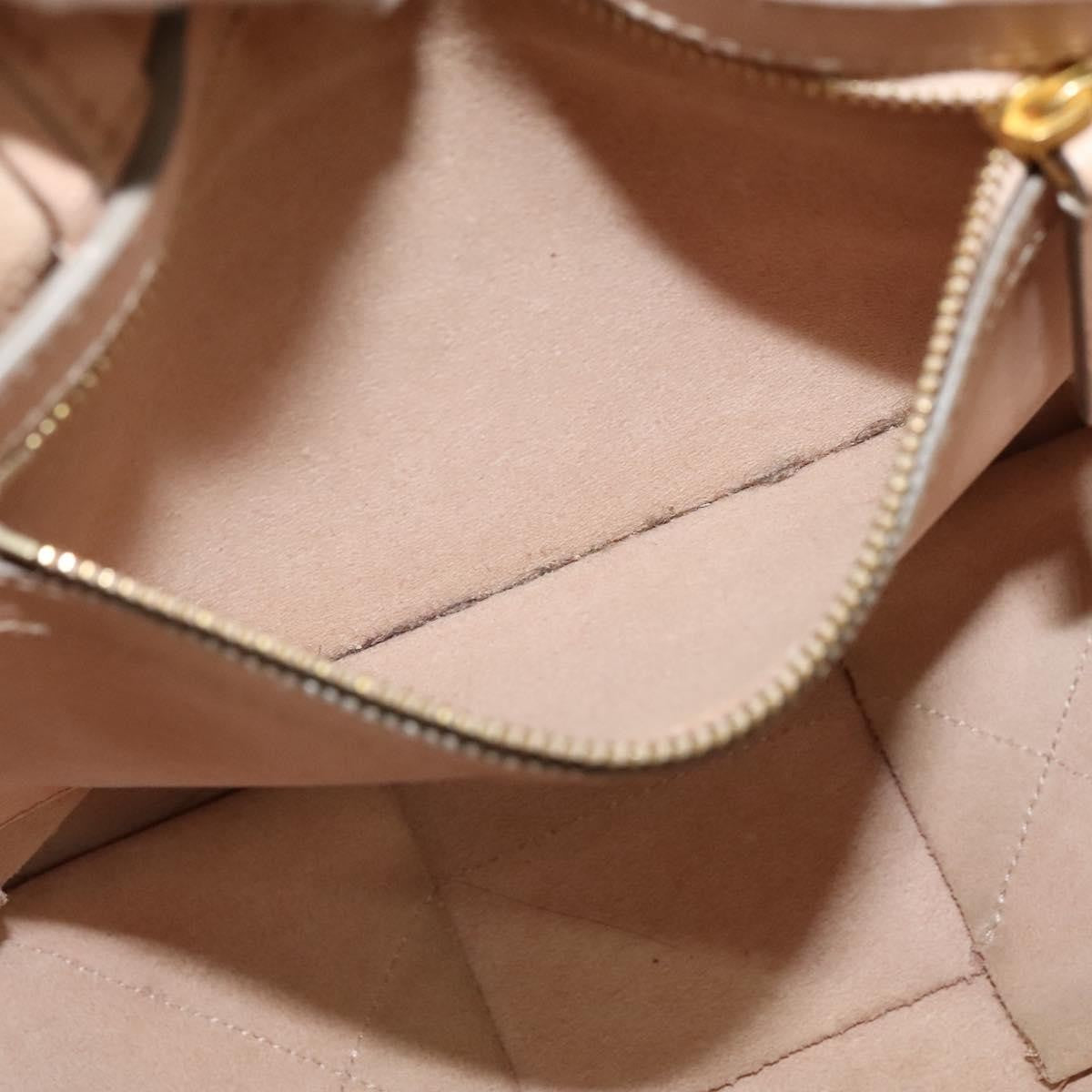 Celine Vertical Cabas Tote Leather Pink Leather Tote Bag Bag (Pre-Owned)