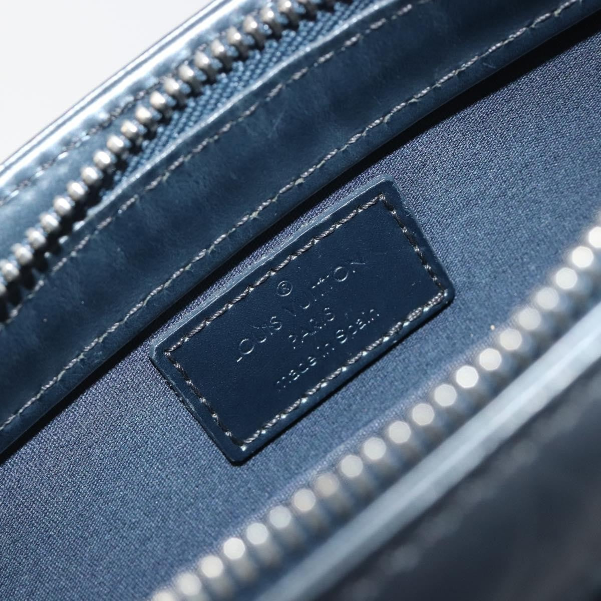 Louis Vuitton Mat Allston Monogram Vernis Navy Leather Handbag (Pre-Owned)