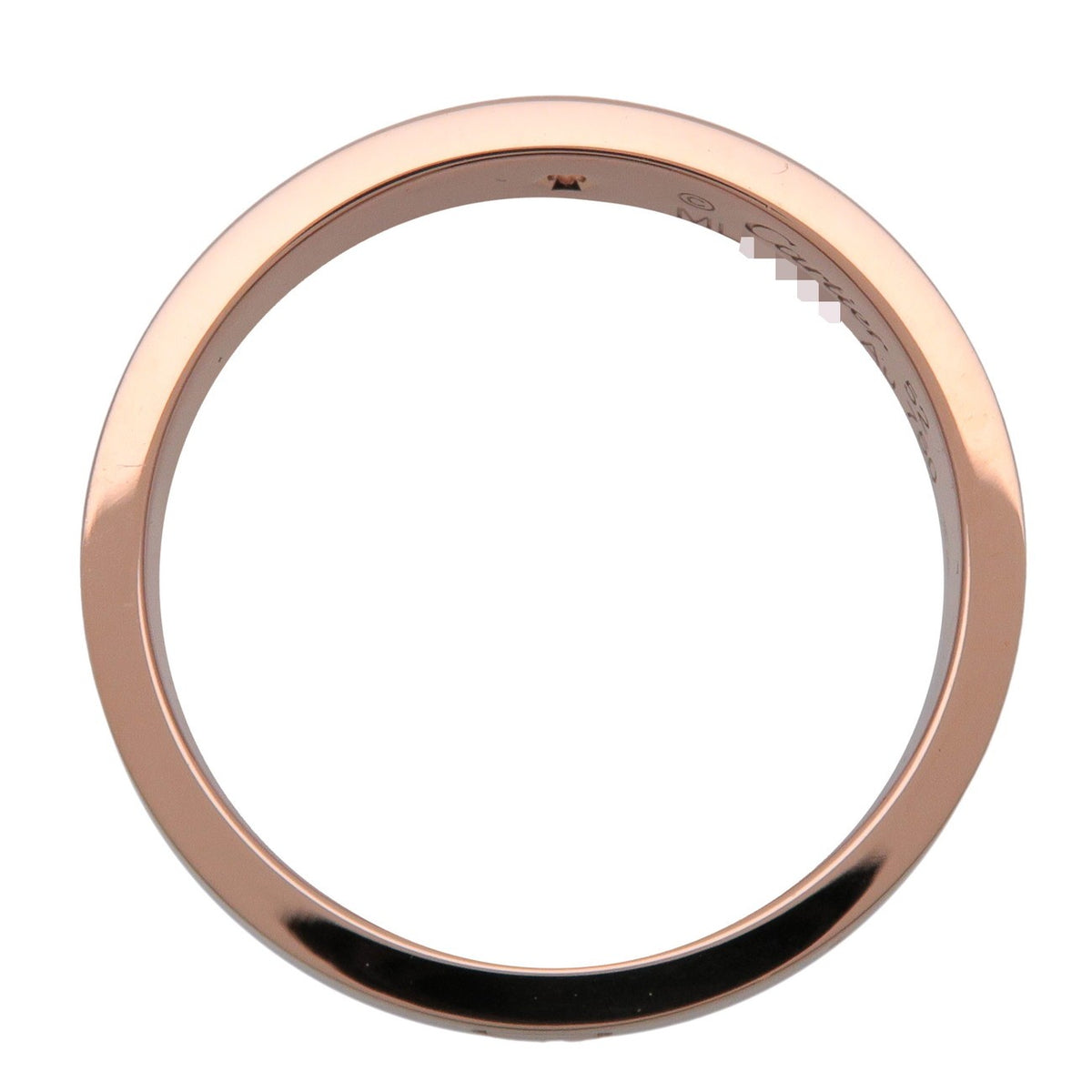 Cartier Love Wedding Band 1 Diamond 18K Rose Gold With Diamond Gold Rose_Gold Ring Jewelry (Pre-Owned)