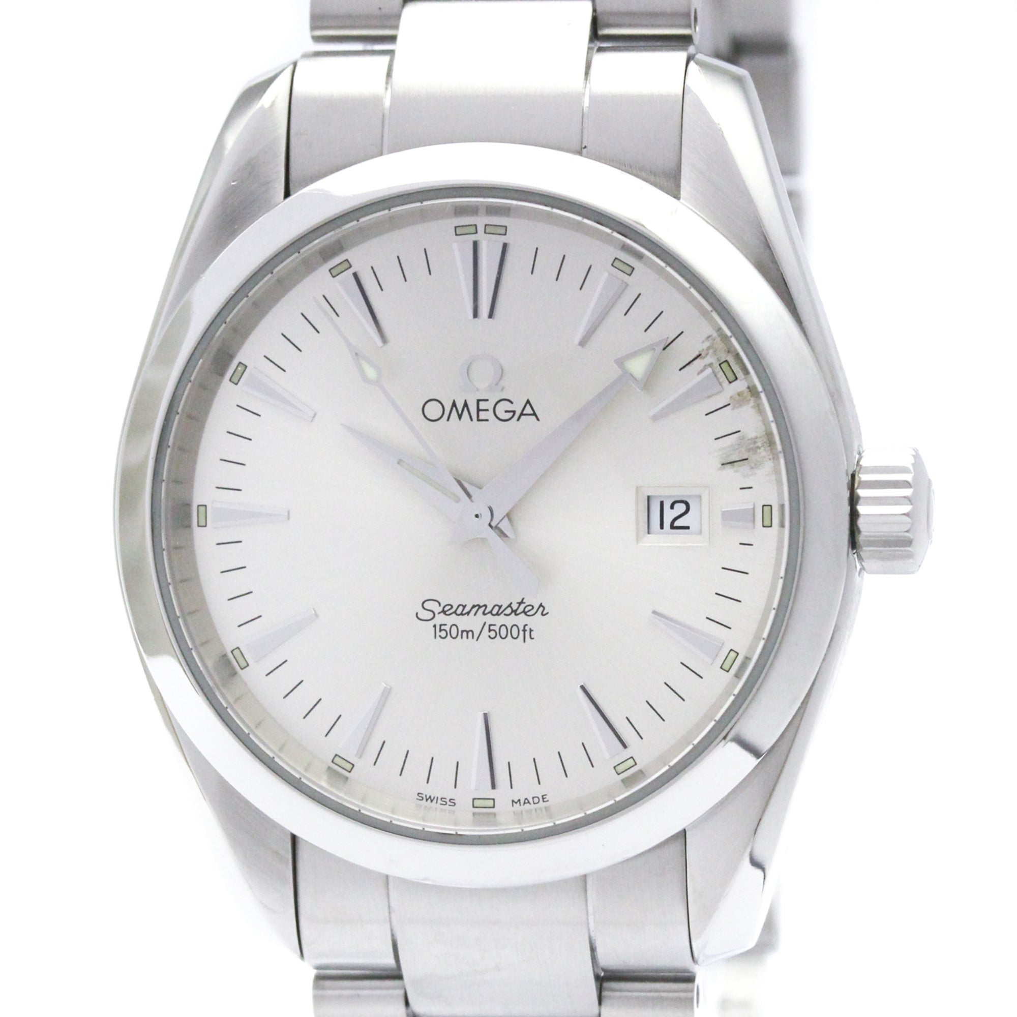 Omega Seamaster Aqua Terra 150M Quartz Stainless Steel Watch (Pre-Owned)