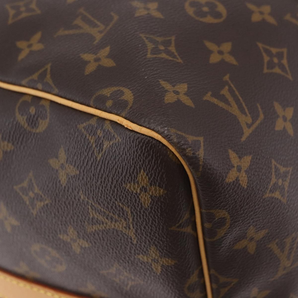 Louis Vuitton Keepall Bandouliere Monogram Canvas Brown Canvas Travel Bag Bag (Pre-Owned)