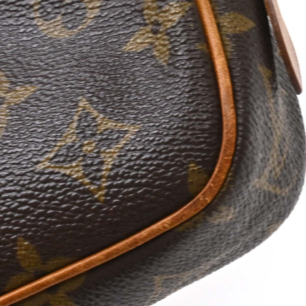 Louis Vuitton Pochette Marly Bandouliere Monogram Canvas Brown Canvas Shoulder Bag Bag (Pre-Owned)