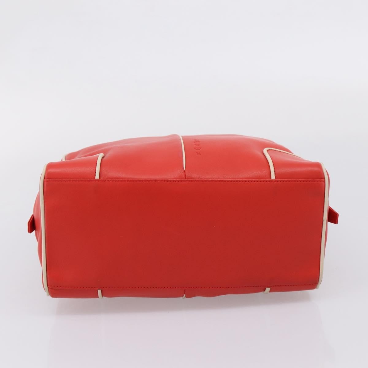 Loewe Vintage Leather Red Leather Shoulder Bag Bag (Pre-Owned)
