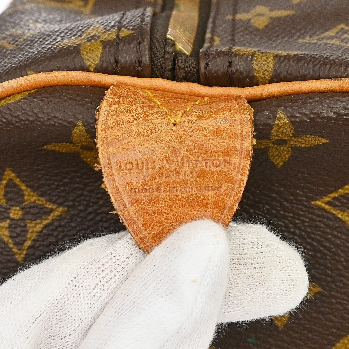 Louis Vuitton Keepall Monogram Canvas Brown Canvas Travel Bag Bag (Pre-Owned)