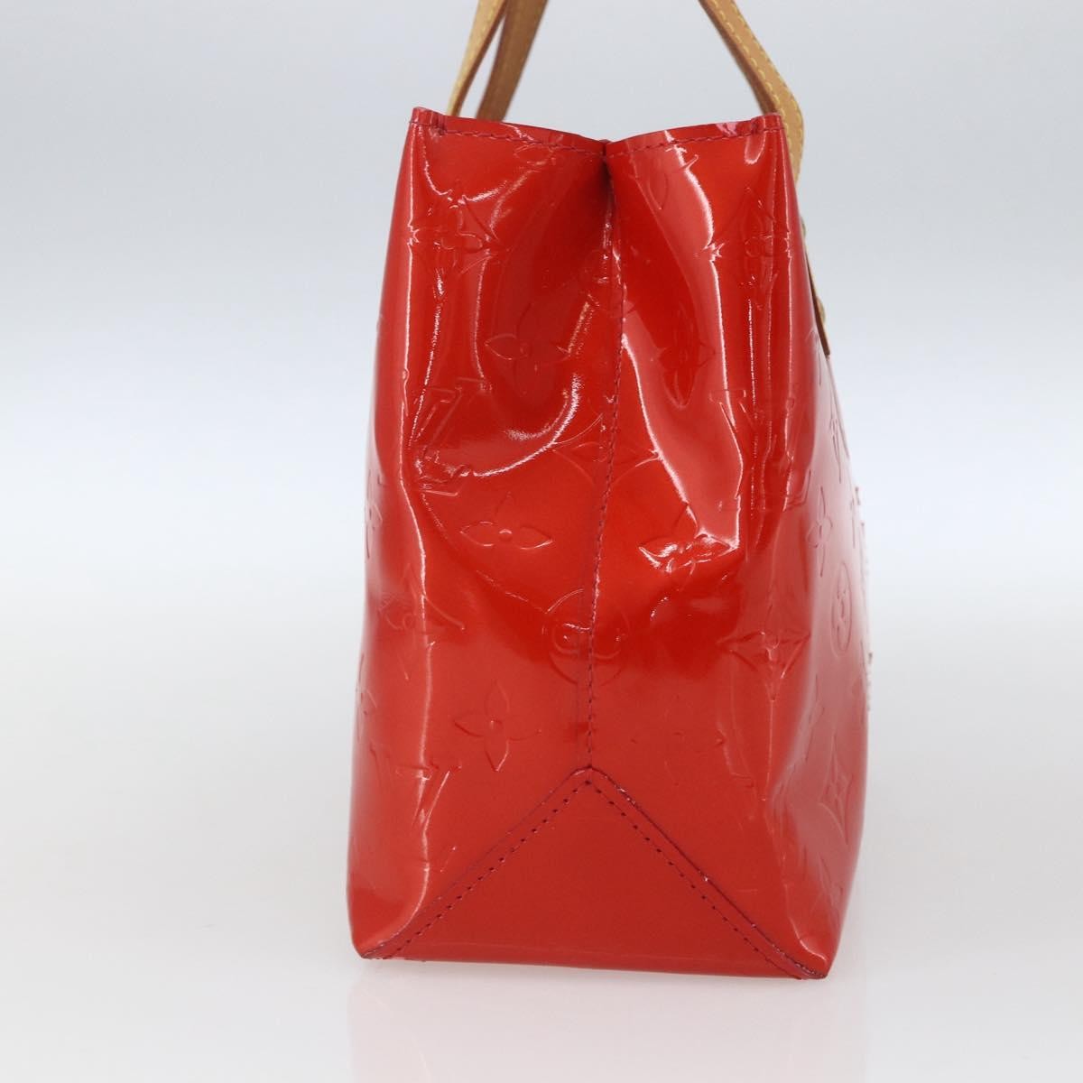 Louis Vuitton Reade Monogram Vernis Red Patent_Leather Handbag (Pre-Owned)