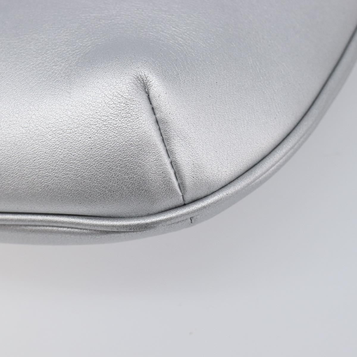 Balenciaga Mary Kate Sling Leather Silver Leather Handbag (Pre-Owned)