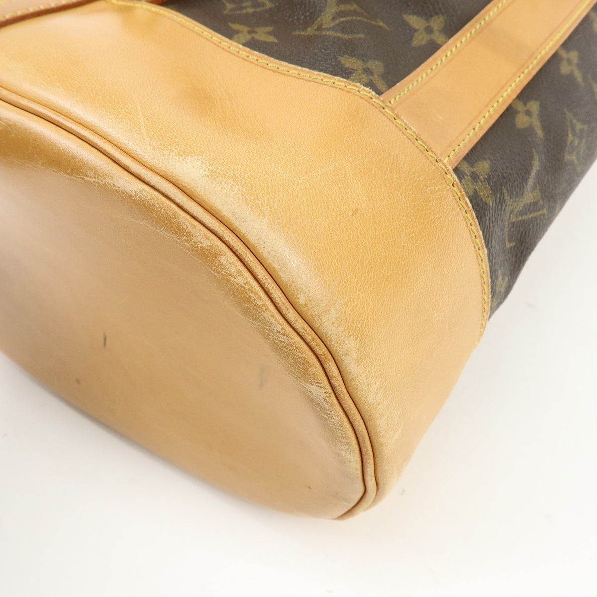 Louis Vuitton Randonnee Monogram Canvas Brown Canvas Backpack Bag (Pre-Owned)