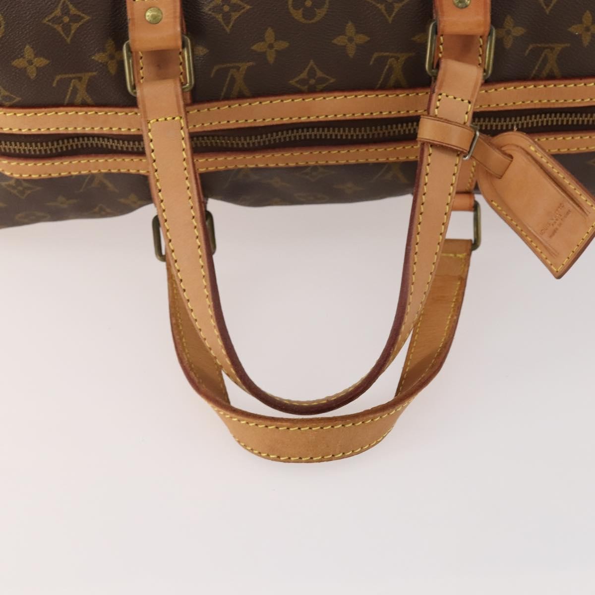 Louis Vuitton Sac Souple Monogram Canvas Brown Canvas Handbag (Pre-Owned)