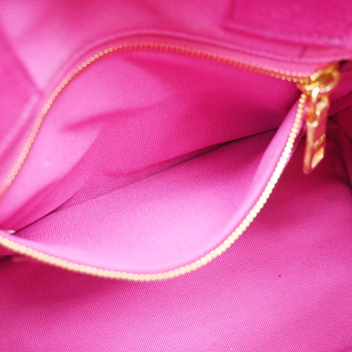 Prada Canapa Open Tote Canvas Pink Canvas Tote Bag Bag (Pre-Owned)