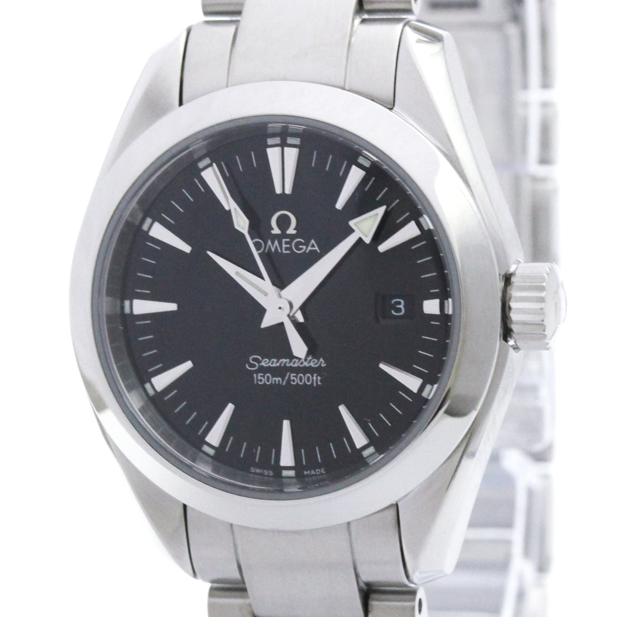Omega Seamaster Aqua Terra 150M Quartz Stainless Steel Watch (Pre-Owned)