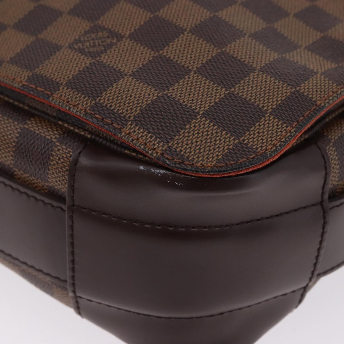 Louis Vuitton Bastille Damier Ebene Brown Canvas Shoulder Bag Bag (Pre-Owned)