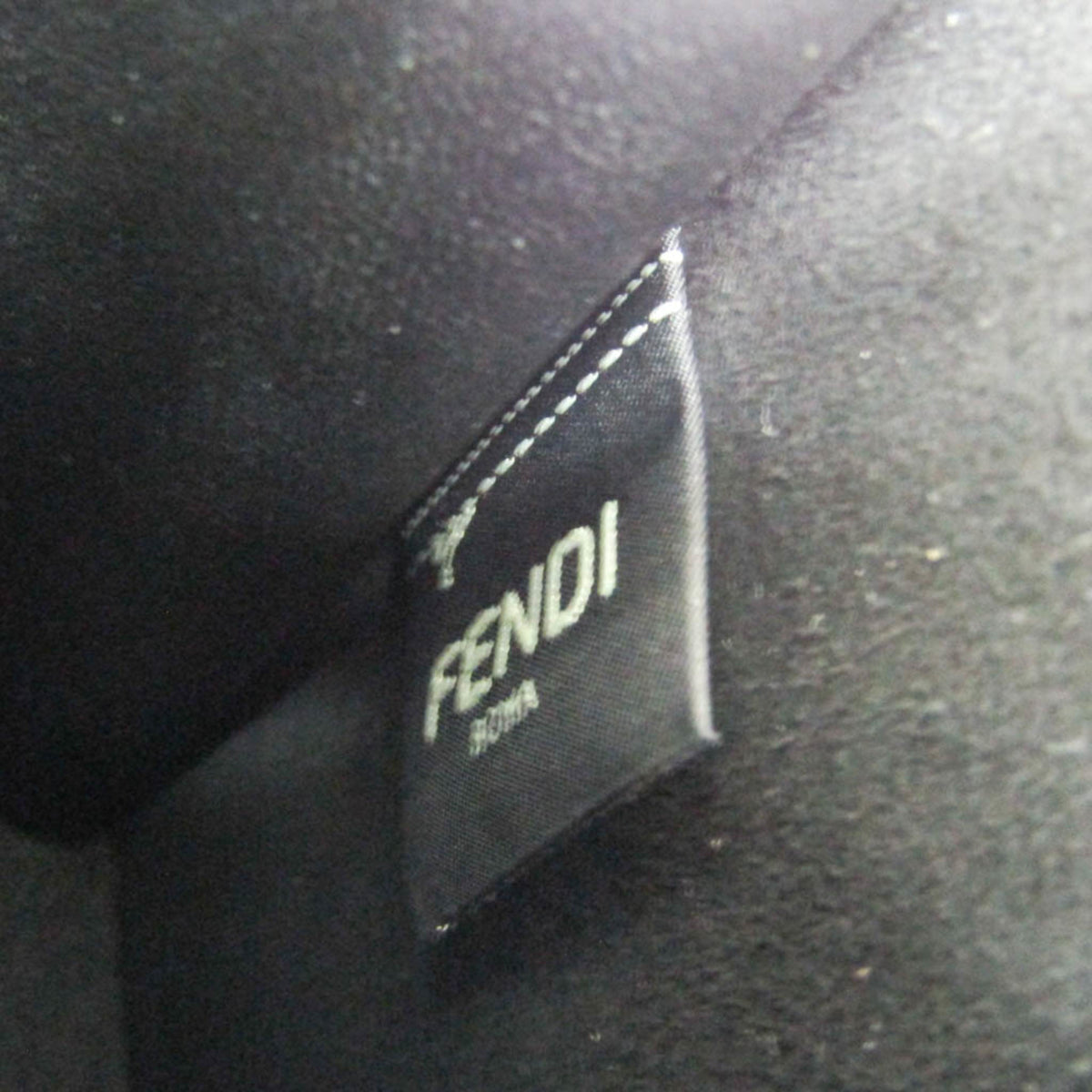 Fendi Logo Vertical Box Leather Pink Leather Shoulder Bag Bag (Pre-Owned)