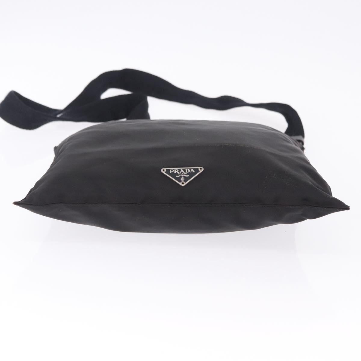 Prada Shoulder Tessuto Black Nylon Shoulder Bag Bag (Pre-Owned)