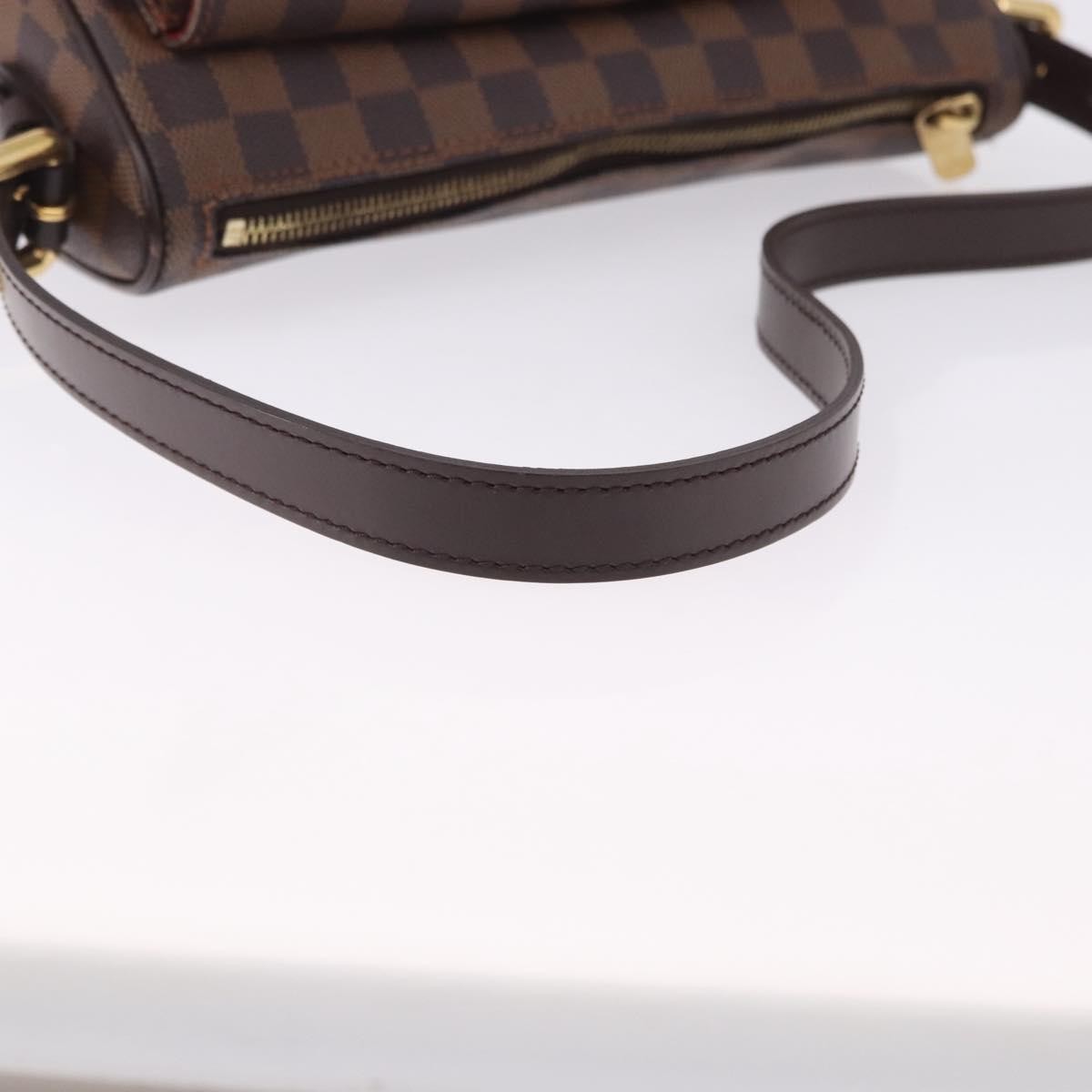 Louis Vuitton Ravello Damier Ebene Brown Canvas Shoulder Bag Bag (Pre-Owned)