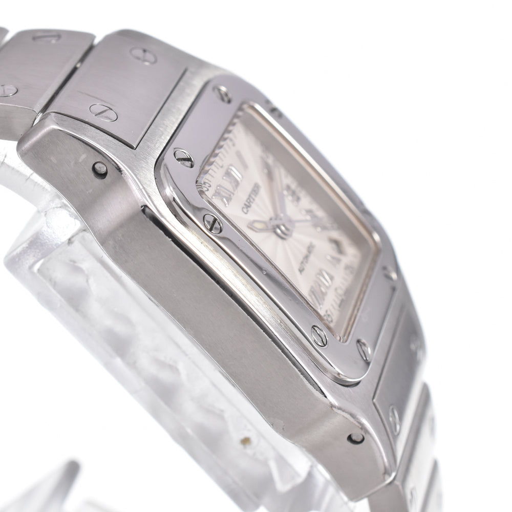 Cartier Santos De Cartier Galbee Automatic Stainless Steel Watch (Pre-Owned)