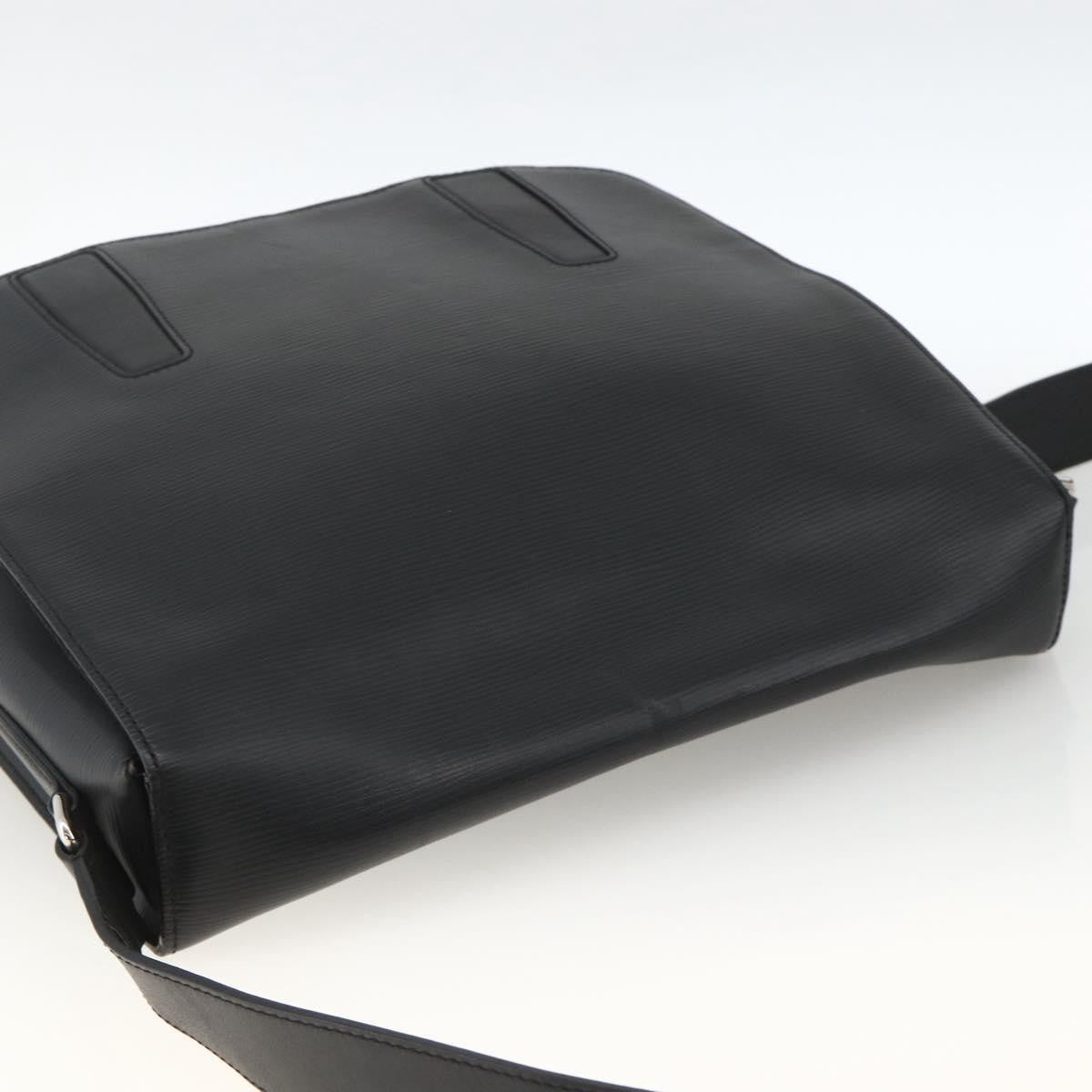 Louis Vuitton Harrington Messenger Epi Leather Black Leather Handbag (Pre-Owned)