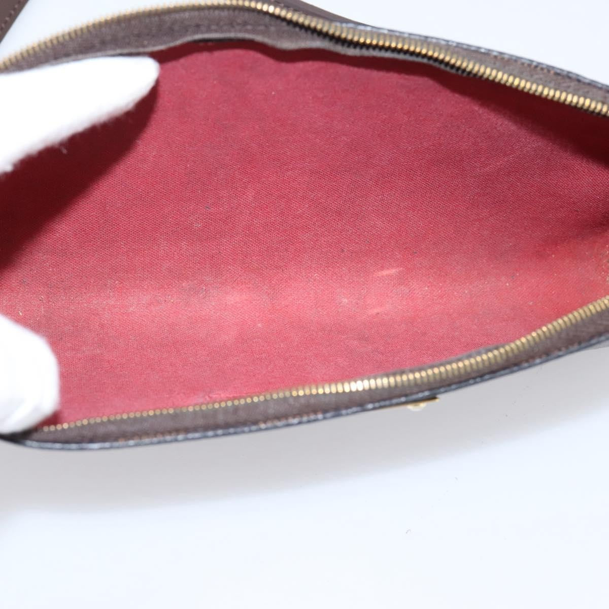 Louis Vuitton Eva Damier Brown Canvas Handbag (Pre-Owned)