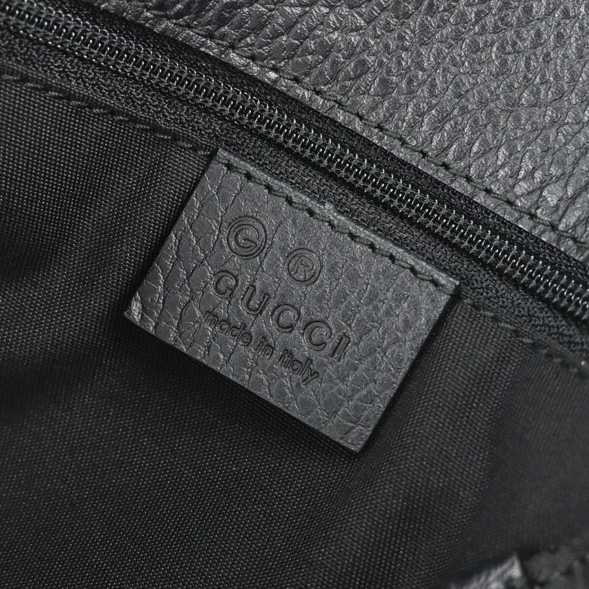 Gucci Vintage Open Shoulder Bag (Outlet) Gg Canvas With Leather Black Canvas Shoulder Bag Bag (Pre-Owned)
