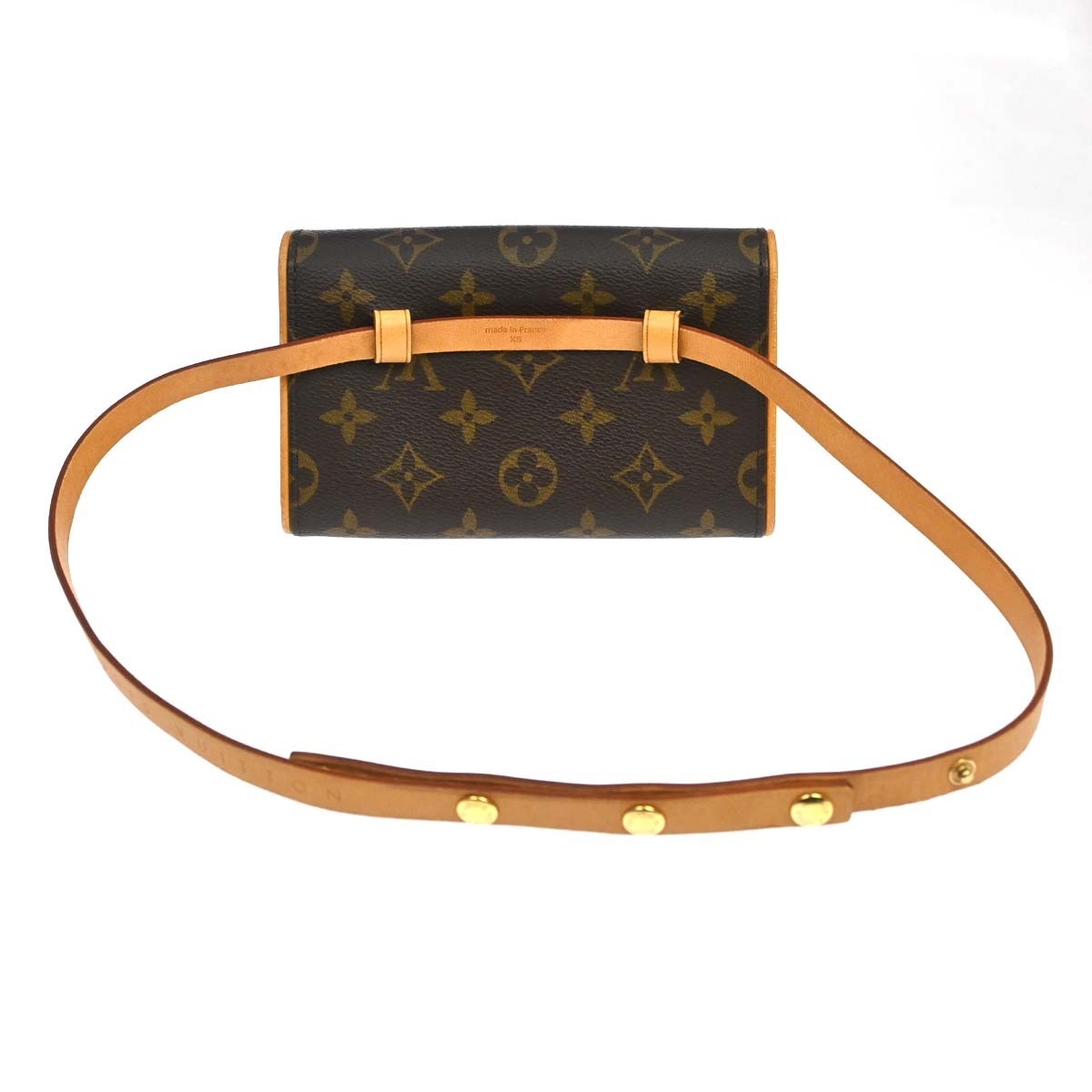 Louis Vuitton Florentine Waist Monogram Canvas Brown Canvas Clutche & Pouche Bag (Pre-Owned)