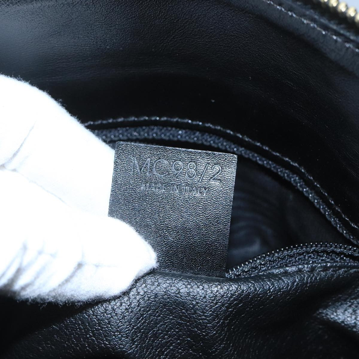 Celine C Macadam Pvc Leather Black Pvc Handbag (Pre-Owned)