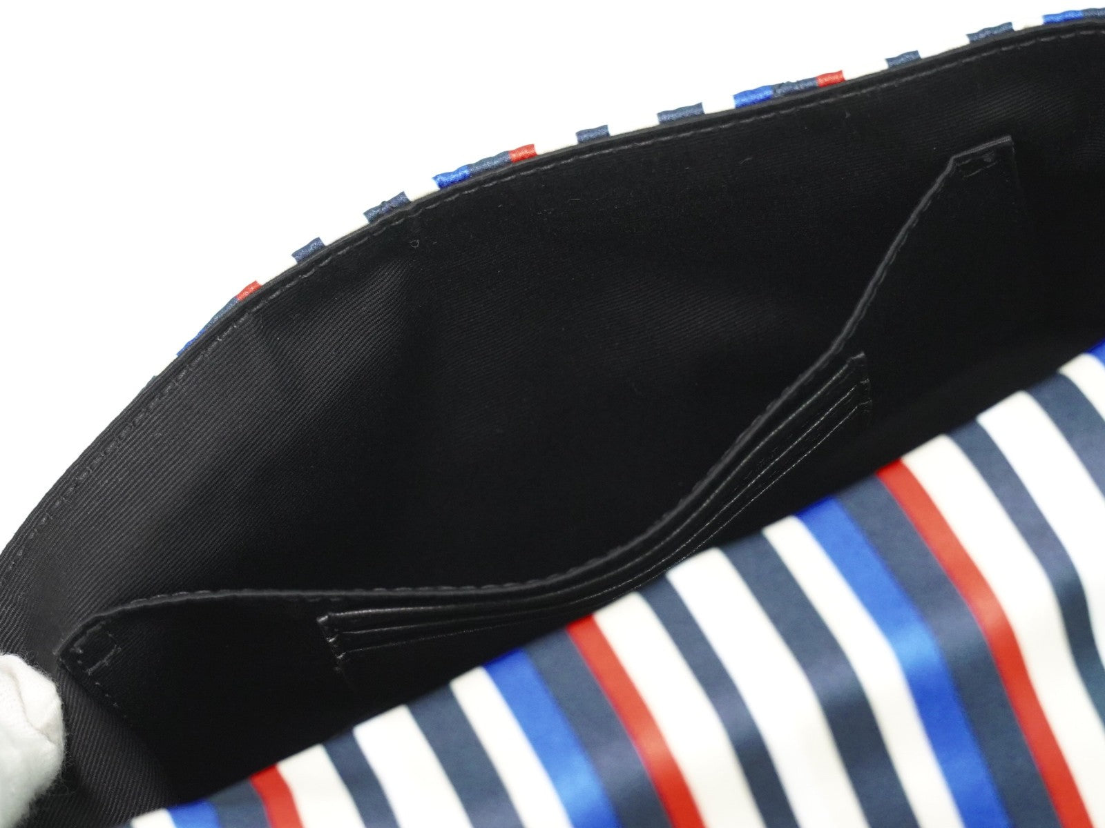 Saint Laurent Jamie Flap Quilted Printed Silk Multicolour Silk Shoulder Bag Bag (Pre-Owned)