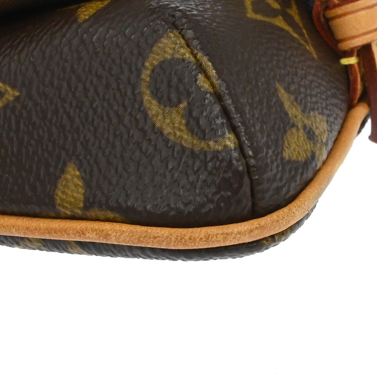 Louis Vuitton Marelle Waist Monogram Canvas Brown Canvas Clutche & Pouche Bag (Pre-Owned)
