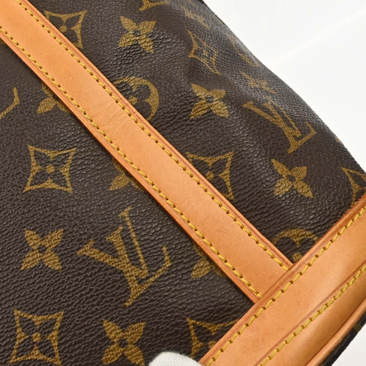 Louis Vuitton Bucket Monogram Canvas Brown Canvas Handbag (Pre-Owned)