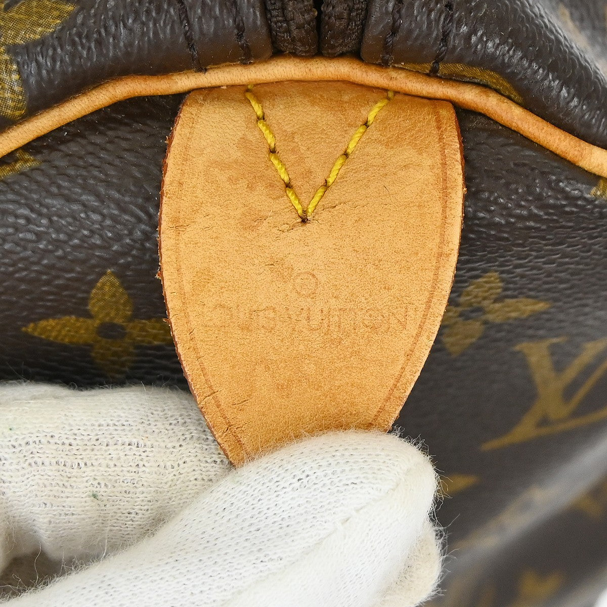 Louis Vuitton Keepall Monogram Brown Canvas Travel Bag Bag (Pre-Owned)
