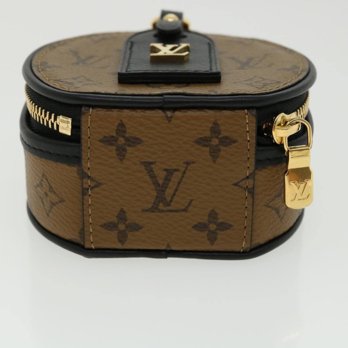 Louis Vuitton Boite Chapeau Souple Reverse Monogram Giant Brown Canvas Bag (Pre-Owned)