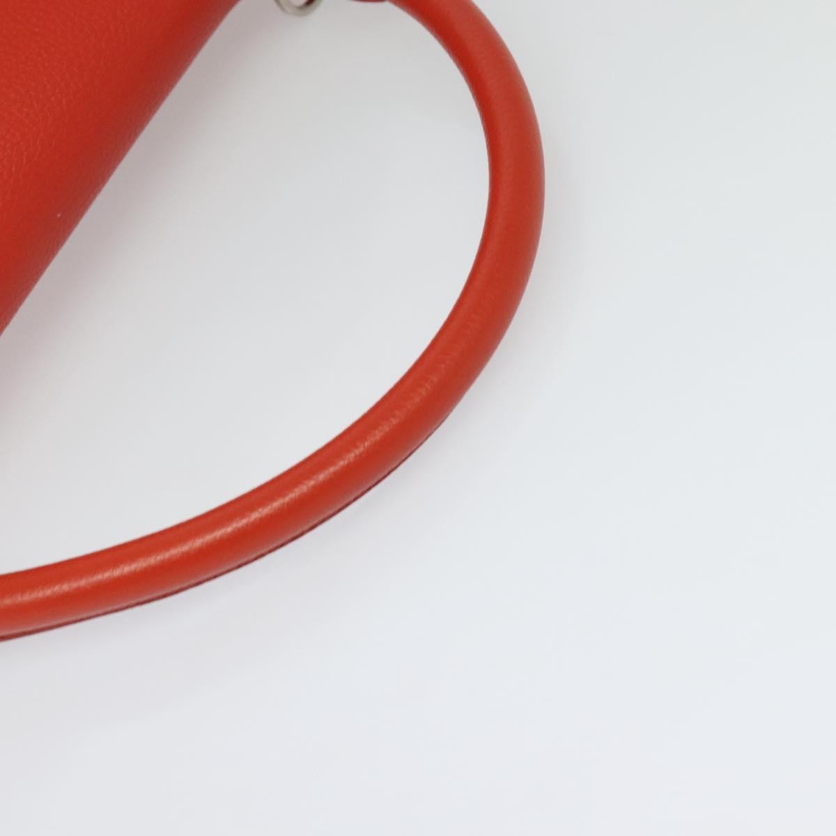 Celine Trapeze Leather With Suede Red Leather Handbag (Pre-Owned)