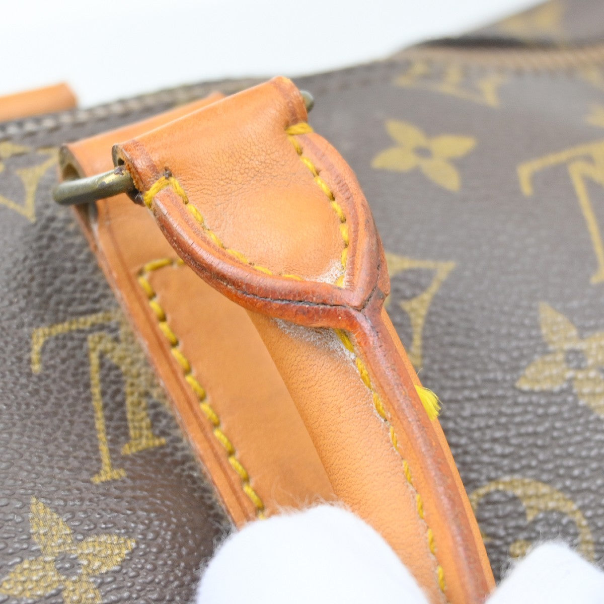 Louis Vuitton Keepall Monogram Canvas Brown Canvas Travel Bag Bag (Pre-Owned)