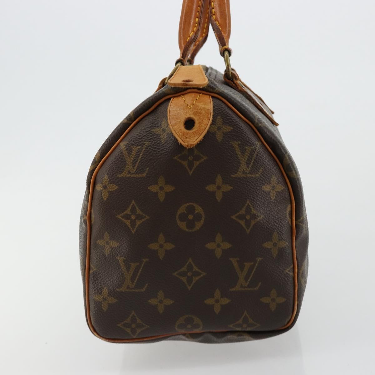 Louis Vuitton Speedy Monogram Canvas Brown Canvas Handbag (Pre-Owned)
