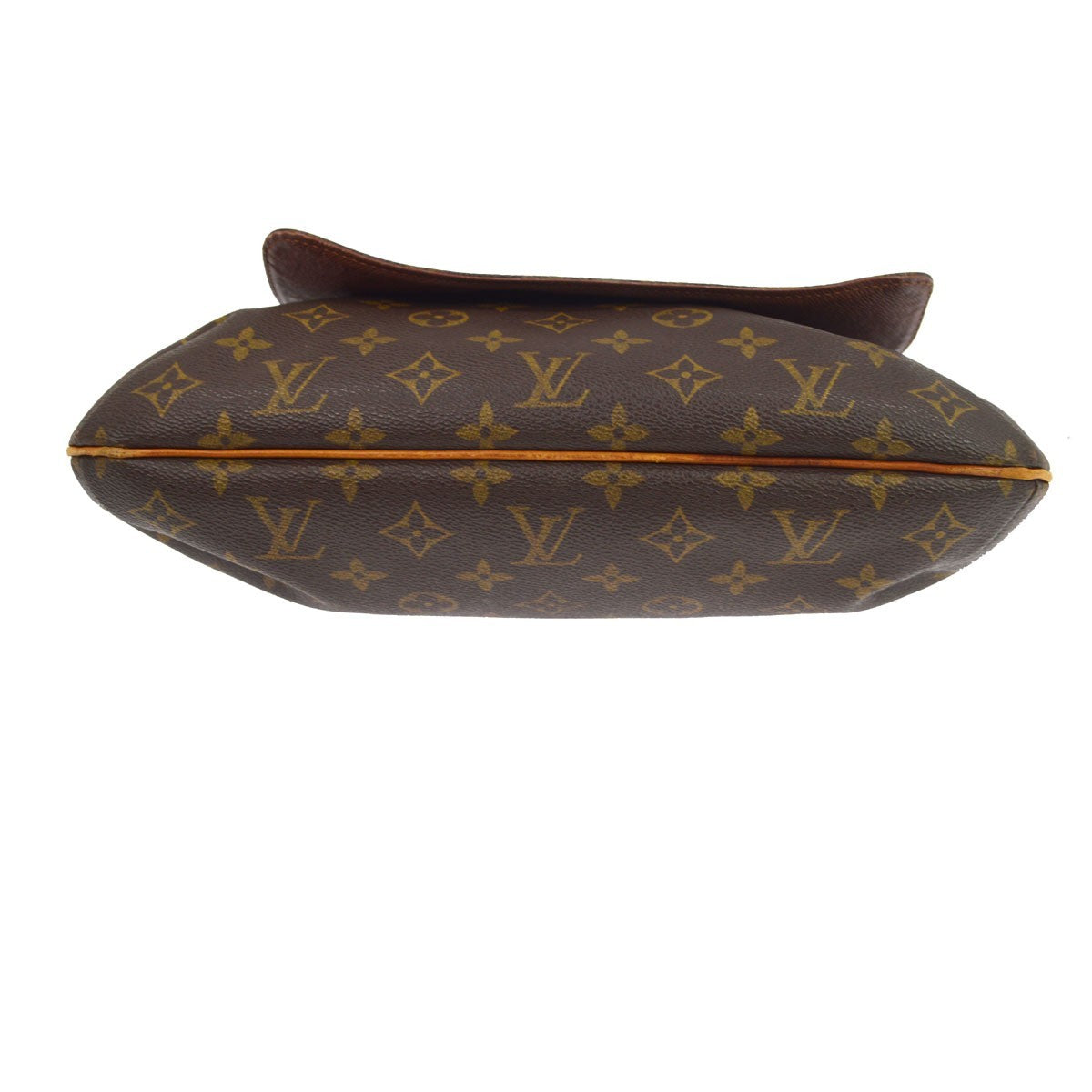 Louis Vuitton Musette Monogram Canvas Brown Canvas Shoulder Bag Bag (Pre-Owned)