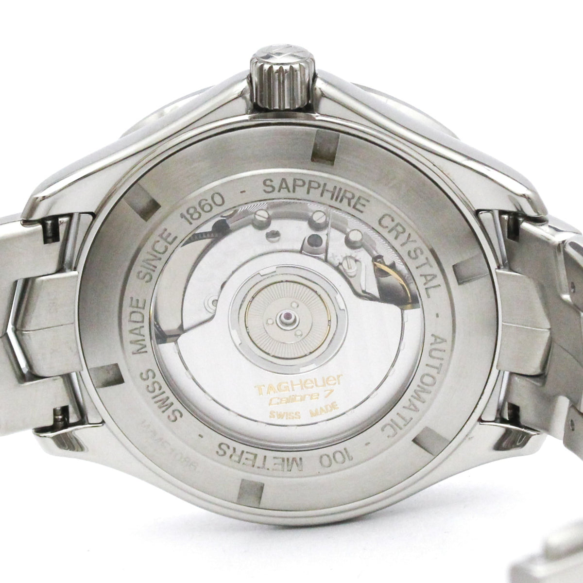 Tag Heuer Link Calibre 7 Automatic Stainless Steel Watch (Pre-Owned)
