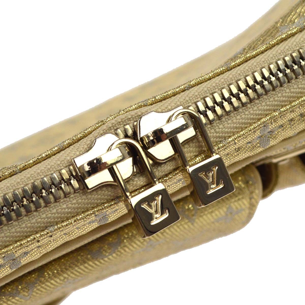 Louis Vuitton Mckenna Mini Lin Gold Canvas Shoulder Bag Bag (Pre-Owned)