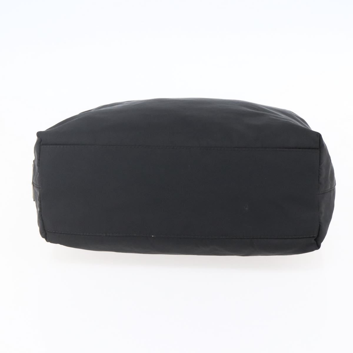 Prada Vintage Tessuto Black Nylon Handbag (Pre-Owned)