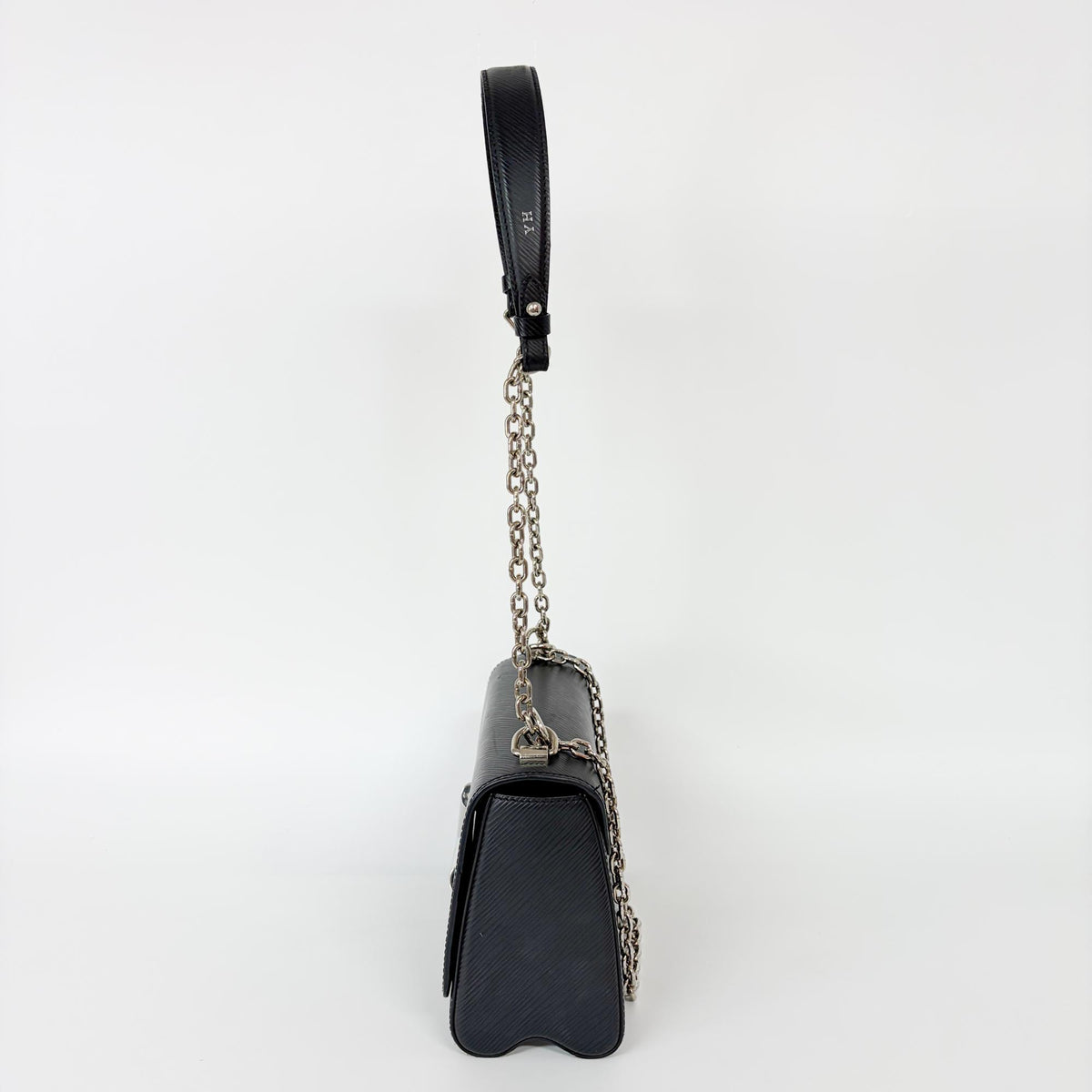 Louis Vuitton Twist Epi Leather Black Leather Handbag (Pre-Owned)