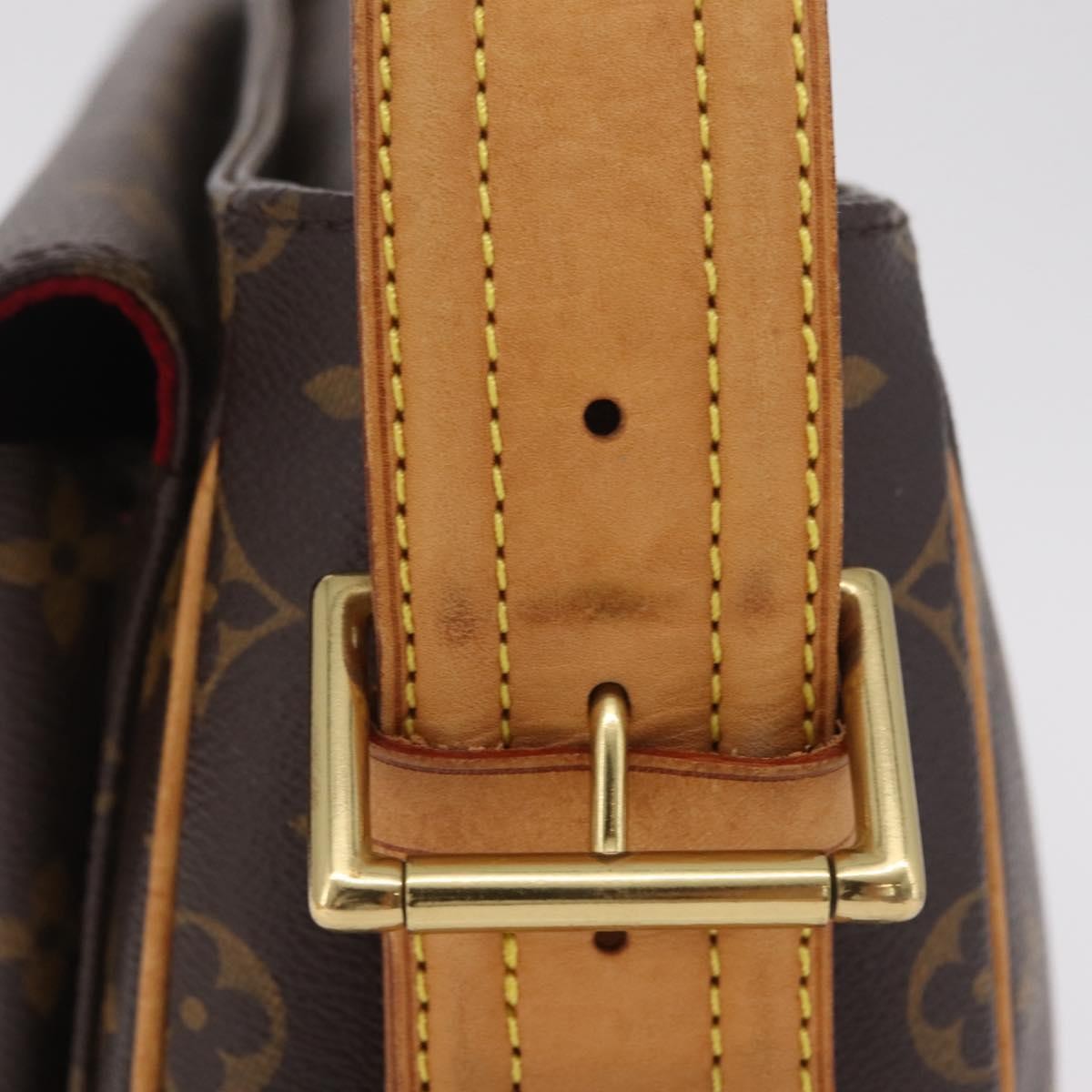 Louis Vuitton Viva Cite Monogram Canvas Brown Canvas Handbag (Pre-Owned)